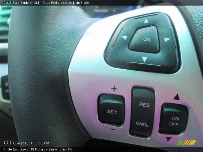 Ruby Red / Medium Light Stone 2015 Ford Explorer XLT