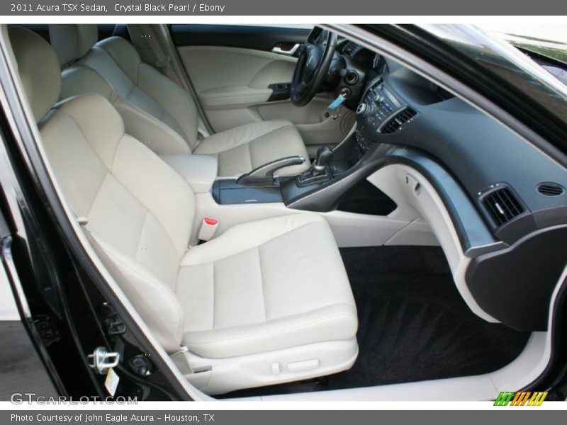 Crystal Black Pearl / Ebony 2011 Acura TSX Sedan