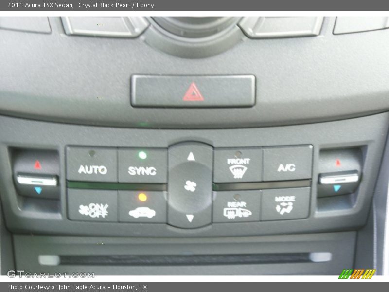 Crystal Black Pearl / Ebony 2011 Acura TSX Sedan