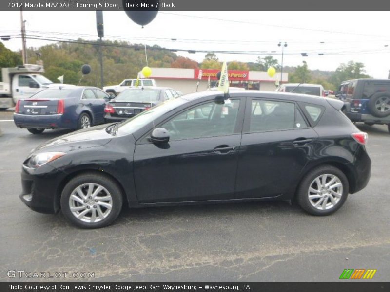 Black Mica / Black 2012 Mazda MAZDA3 i Touring 5 Door