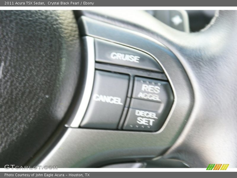 Crystal Black Pearl / Ebony 2011 Acura TSX Sedan