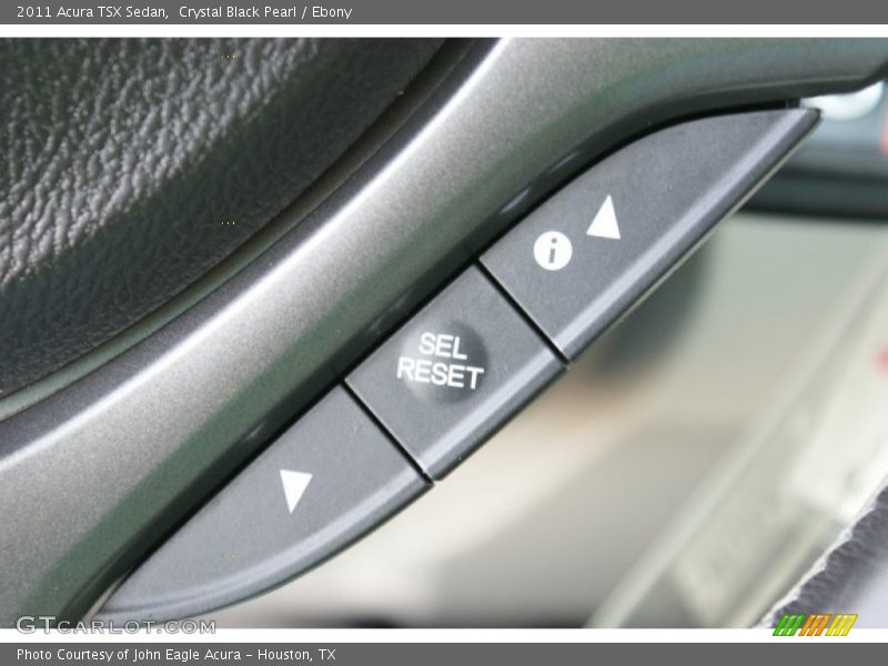 Crystal Black Pearl / Ebony 2011 Acura TSX Sedan