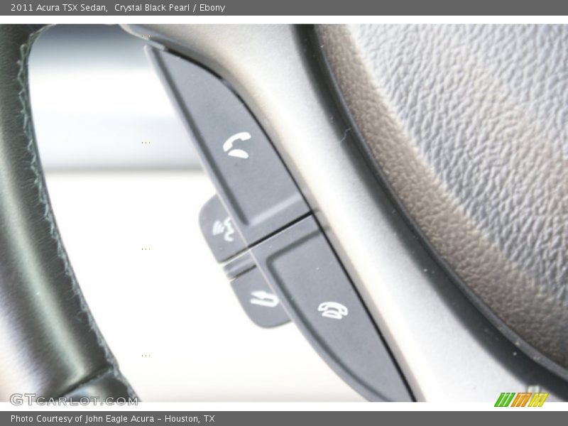Crystal Black Pearl / Ebony 2011 Acura TSX Sedan