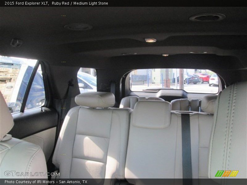 Ruby Red / Medium Light Stone 2015 Ford Explorer XLT