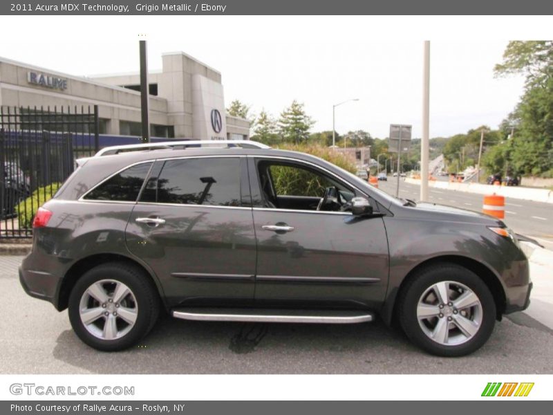 Grigio Metallic / Ebony 2011 Acura MDX Technology