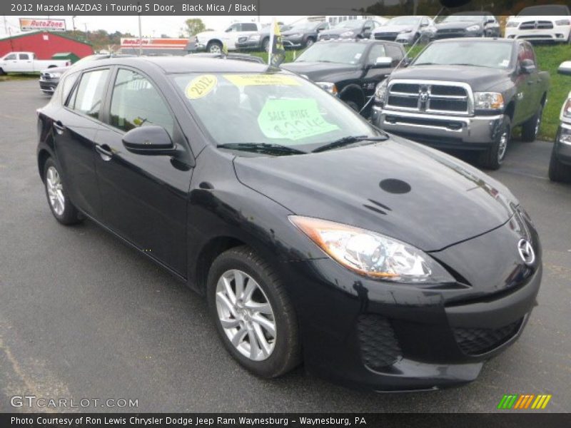 Black Mica / Black 2012 Mazda MAZDA3 i Touring 5 Door