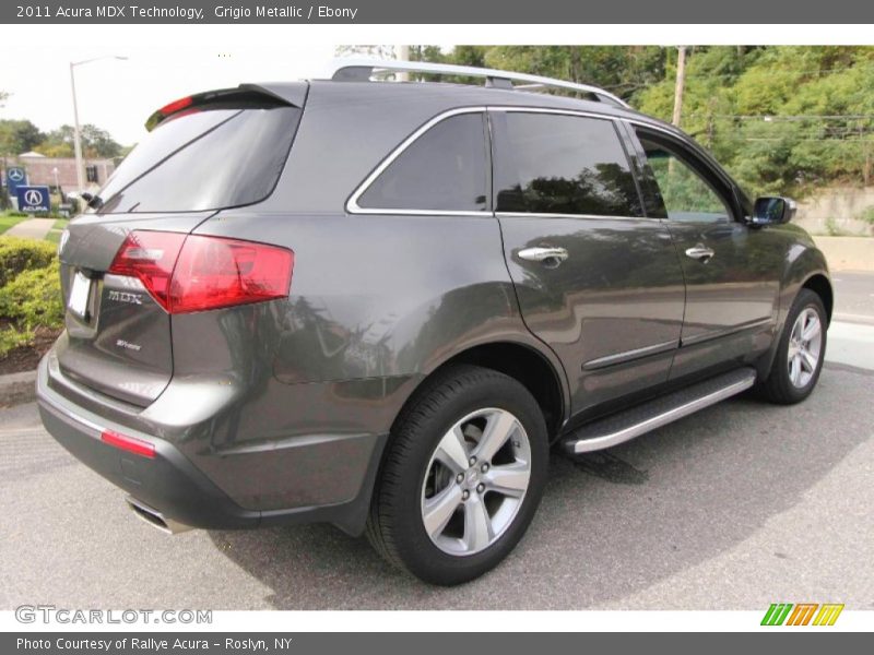 Grigio Metallic / Ebony 2011 Acura MDX Technology