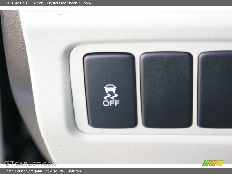 Crystal Black Pearl / Ebony 2011 Acura TSX Sedan
