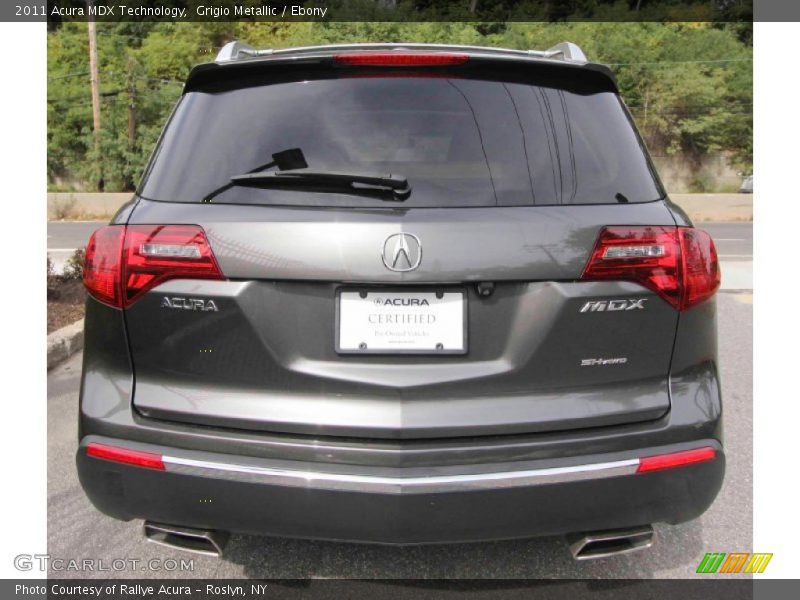 Grigio Metallic / Ebony 2011 Acura MDX Technology