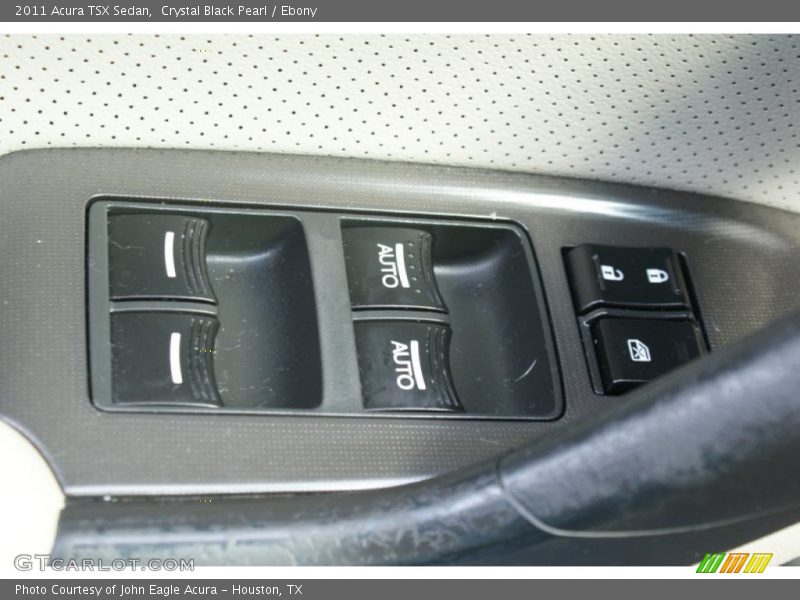 Crystal Black Pearl / Ebony 2011 Acura TSX Sedan