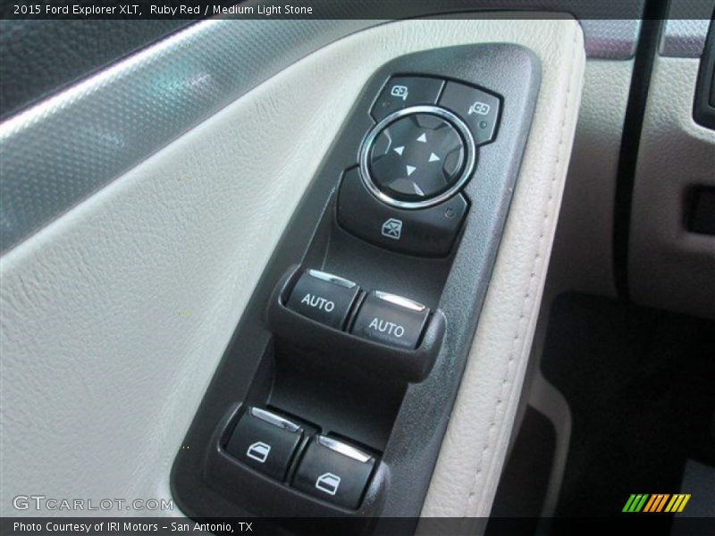 Ruby Red / Medium Light Stone 2015 Ford Explorer XLT