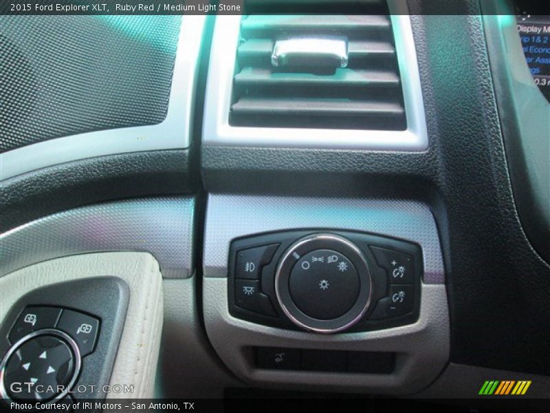 Ruby Red / Medium Light Stone 2015 Ford Explorer XLT