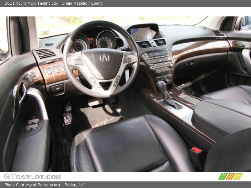 Grigio Metallic / Ebony 2011 Acura MDX Technology