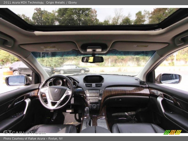 Grigio Metallic / Ebony 2011 Acura MDX Technology