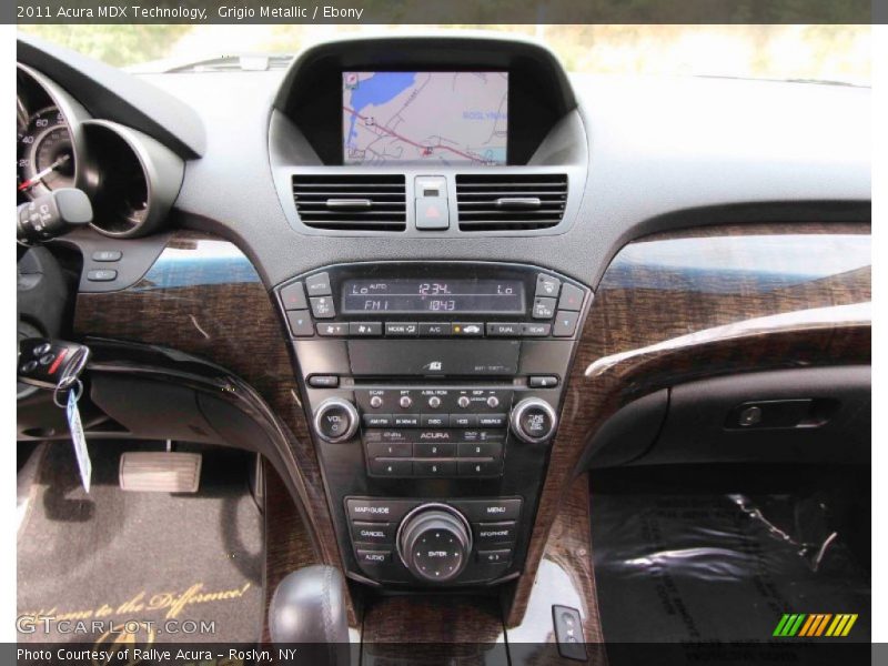 Grigio Metallic / Ebony 2011 Acura MDX Technology