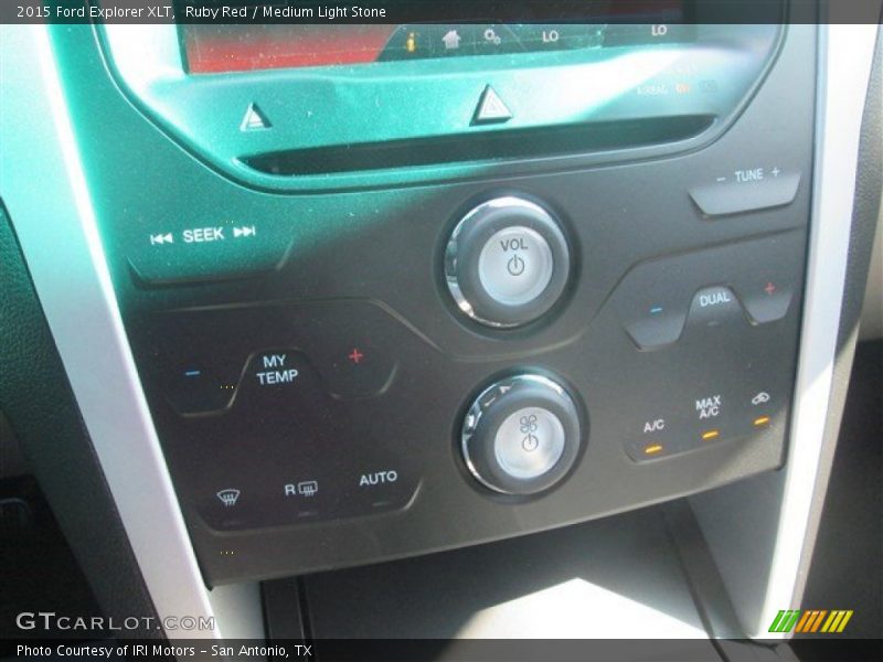 Ruby Red / Medium Light Stone 2015 Ford Explorer XLT