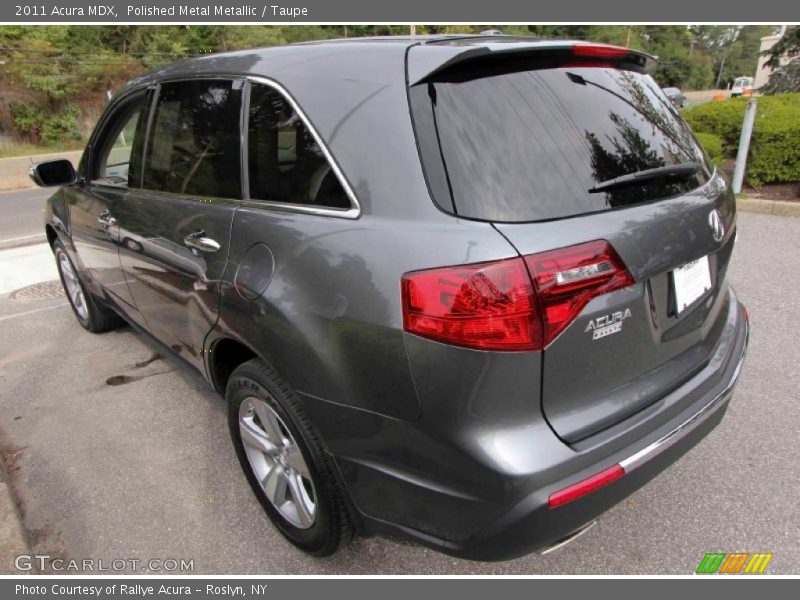 Polished Metal Metallic / Taupe 2011 Acura MDX