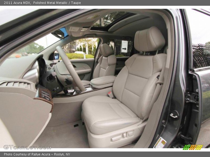 Polished Metal Metallic / Taupe 2011 Acura MDX