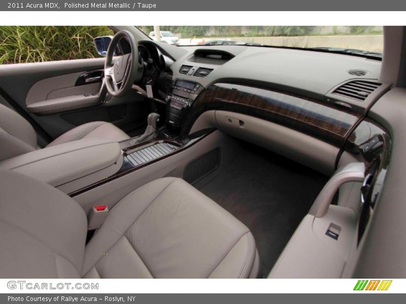 Polished Metal Metallic / Taupe 2011 Acura MDX