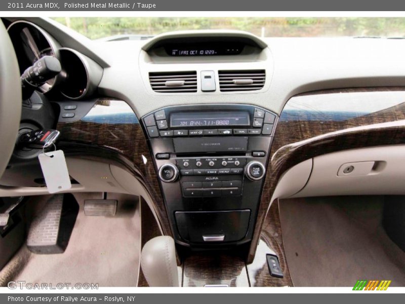 Polished Metal Metallic / Taupe 2011 Acura MDX