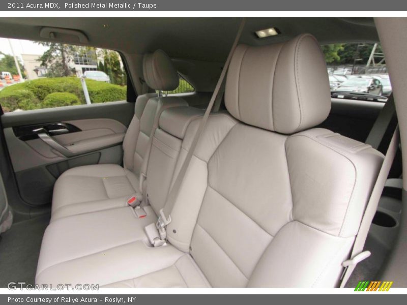 Polished Metal Metallic / Taupe 2011 Acura MDX
