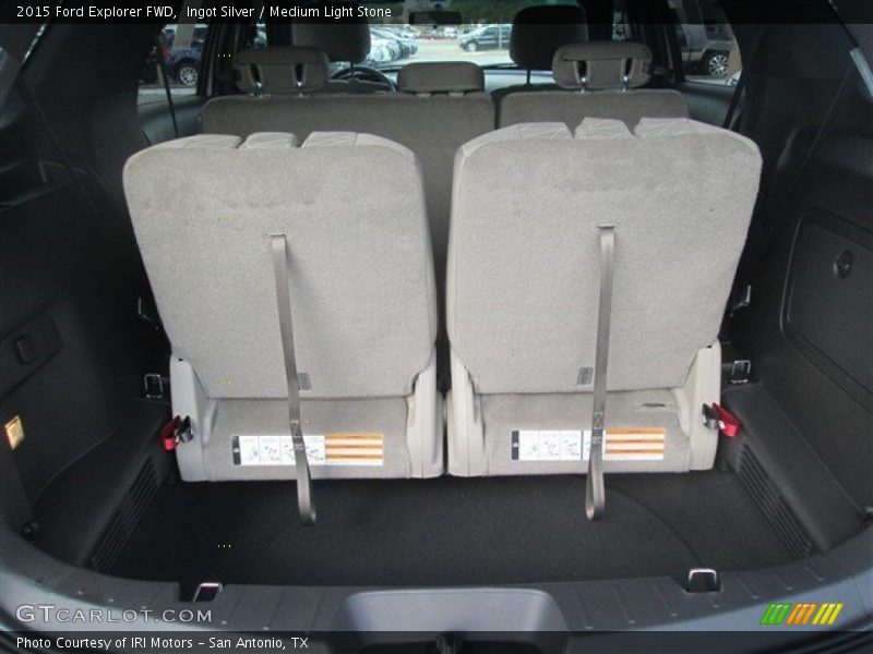 Ingot Silver / Medium Light Stone 2015 Ford Explorer FWD