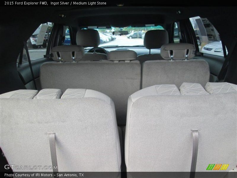 Ingot Silver / Medium Light Stone 2015 Ford Explorer FWD