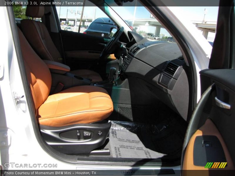 Alpine White / Terracotta 2006 BMW X3 3.0i