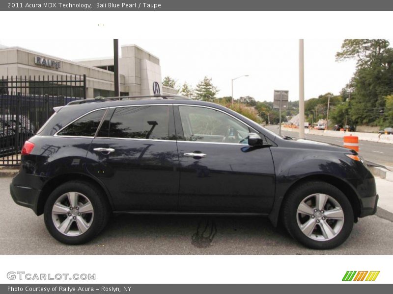 Bali Blue Pearl / Taupe 2011 Acura MDX Technology