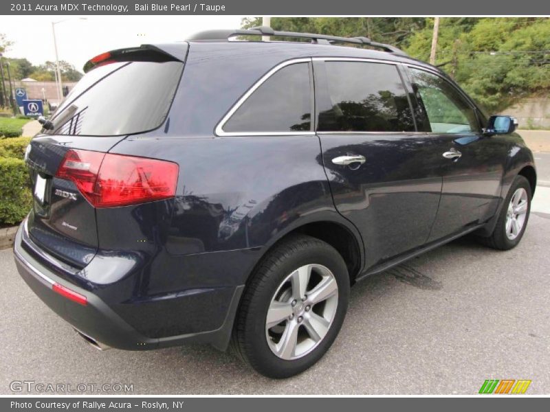 Bali Blue Pearl / Taupe 2011 Acura MDX Technology