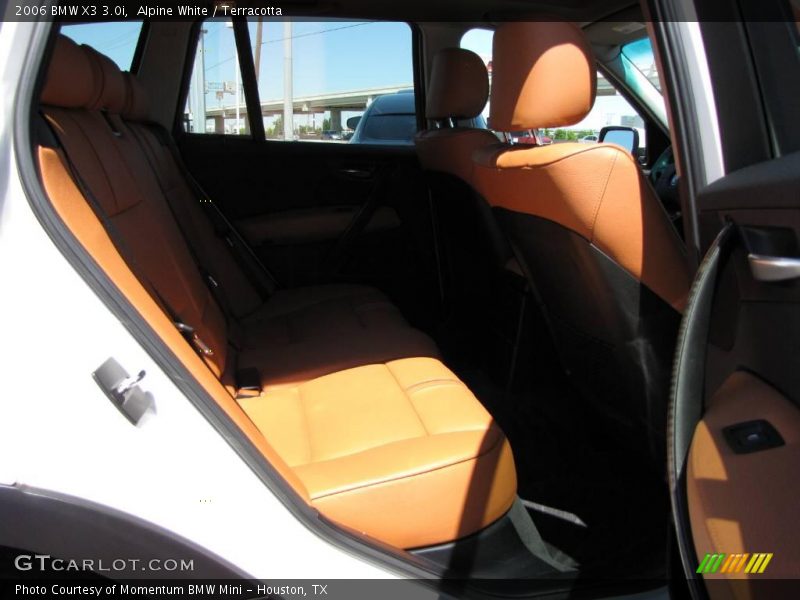 Alpine White / Terracotta 2006 BMW X3 3.0i