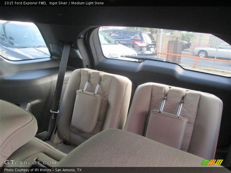 Ingot Silver / Medium Light Stone 2015 Ford Explorer FWD