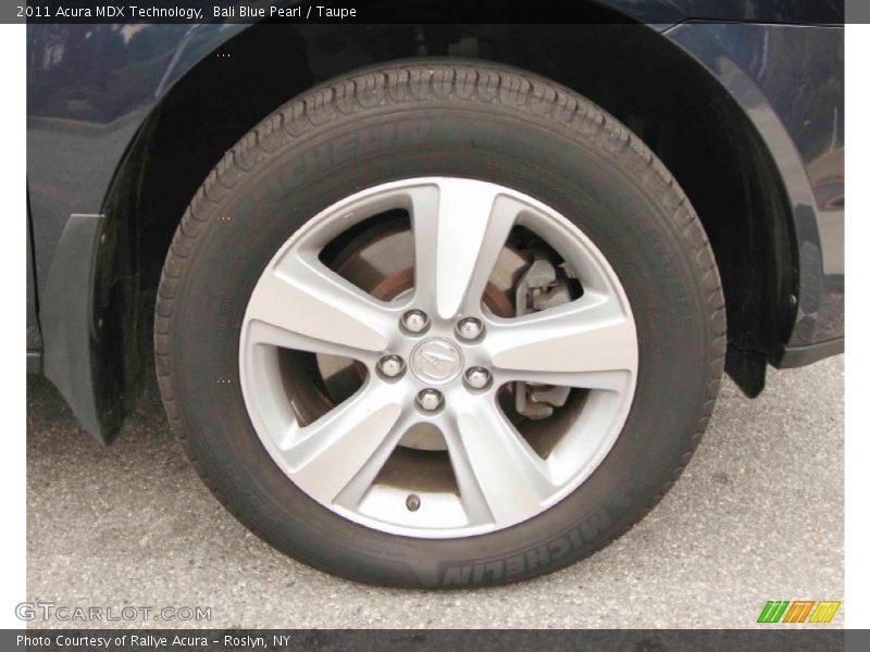 Bali Blue Pearl / Taupe 2011 Acura MDX Technology