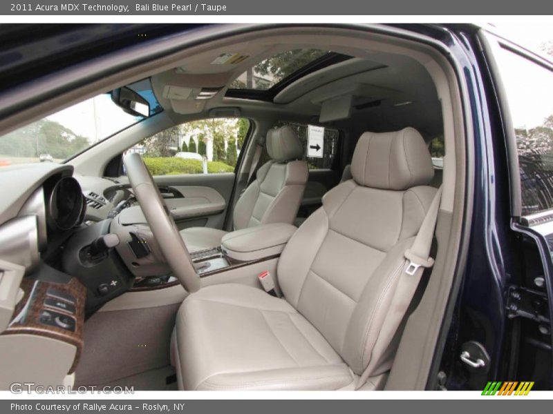Bali Blue Pearl / Taupe 2011 Acura MDX Technology
