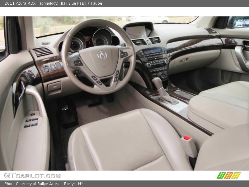Bali Blue Pearl / Taupe 2011 Acura MDX Technology