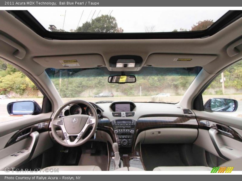 Bali Blue Pearl / Taupe 2011 Acura MDX Technology