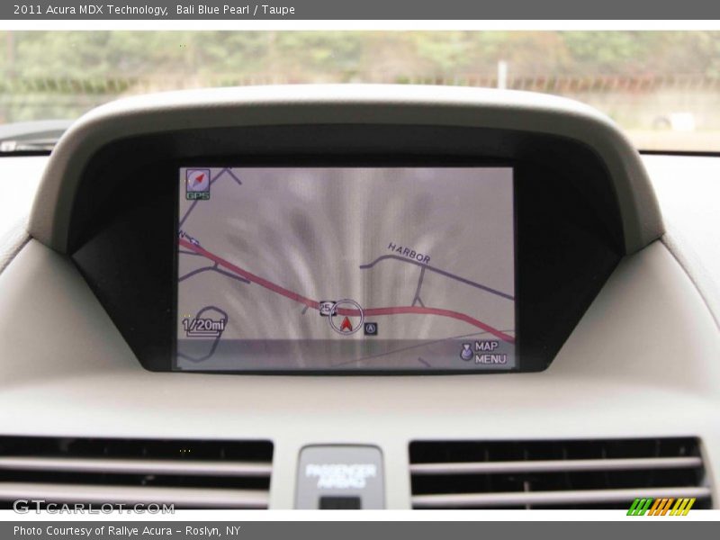 Bali Blue Pearl / Taupe 2011 Acura MDX Technology