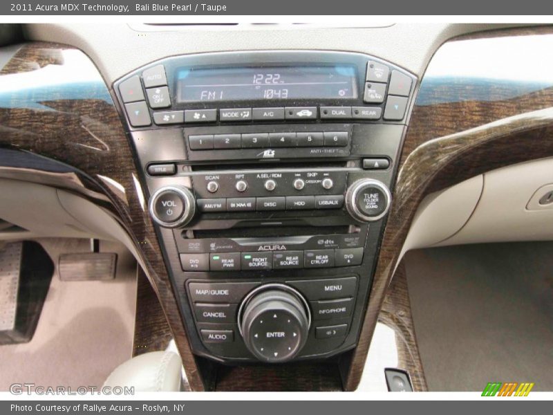 Bali Blue Pearl / Taupe 2011 Acura MDX Technology