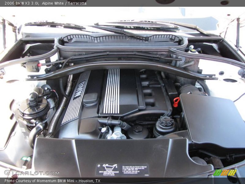 Alpine White / Terracotta 2006 BMW X3 3.0i