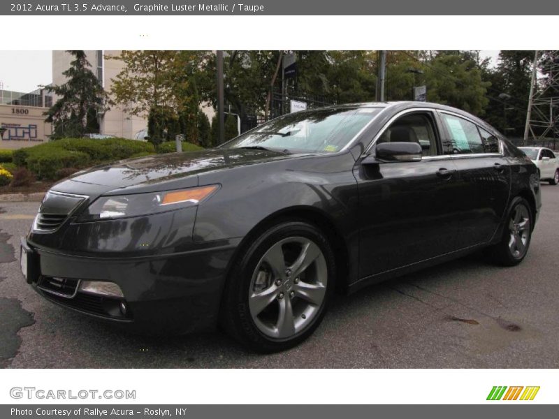 Graphite Luster Metallic / Taupe 2012 Acura TL 3.5 Advance