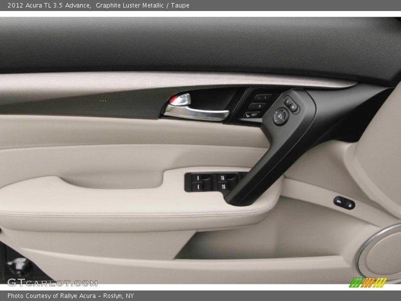 Graphite Luster Metallic / Taupe 2012 Acura TL 3.5 Advance
