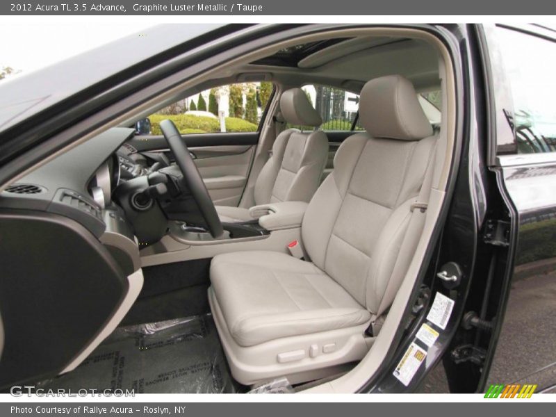 Graphite Luster Metallic / Taupe 2012 Acura TL 3.5 Advance
