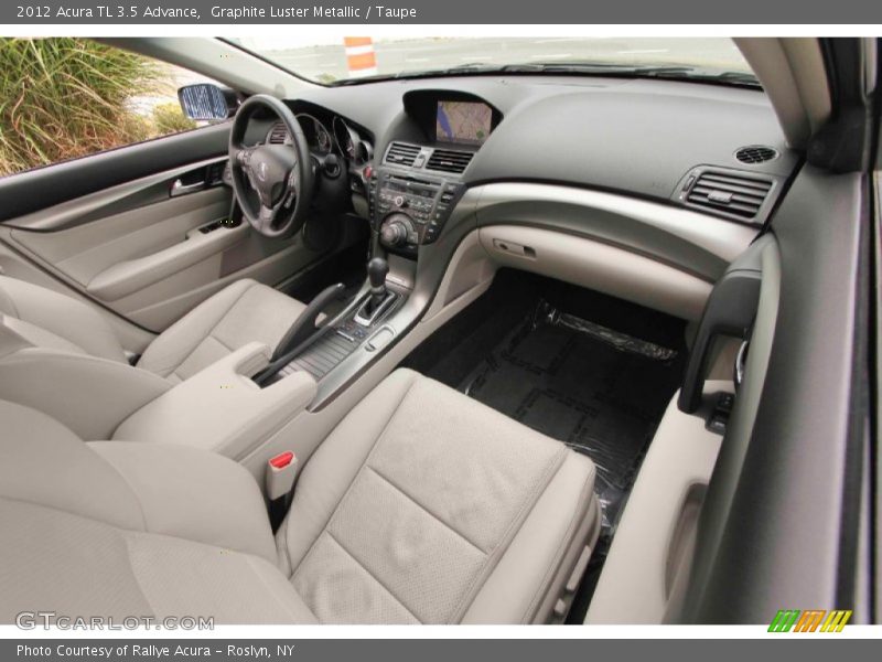 Graphite Luster Metallic / Taupe 2012 Acura TL 3.5 Advance