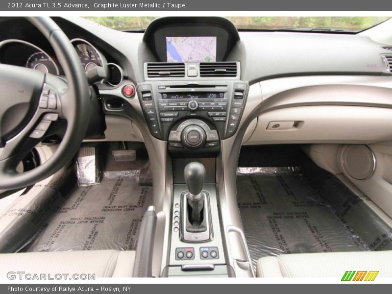 Graphite Luster Metallic / Taupe 2012 Acura TL 3.5 Advance