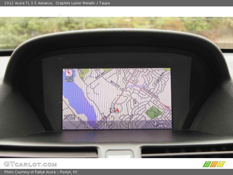 Graphite Luster Metallic / Taupe 2012 Acura TL 3.5 Advance