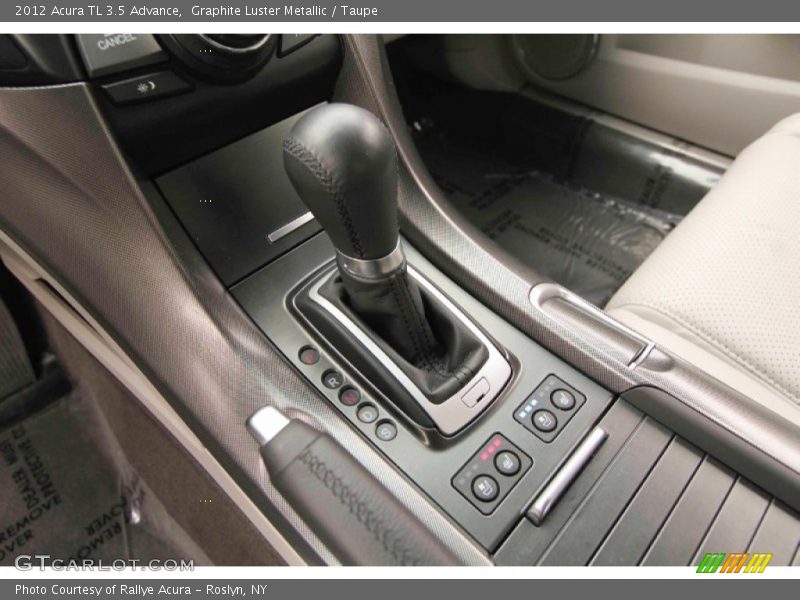 Graphite Luster Metallic / Taupe 2012 Acura TL 3.5 Advance