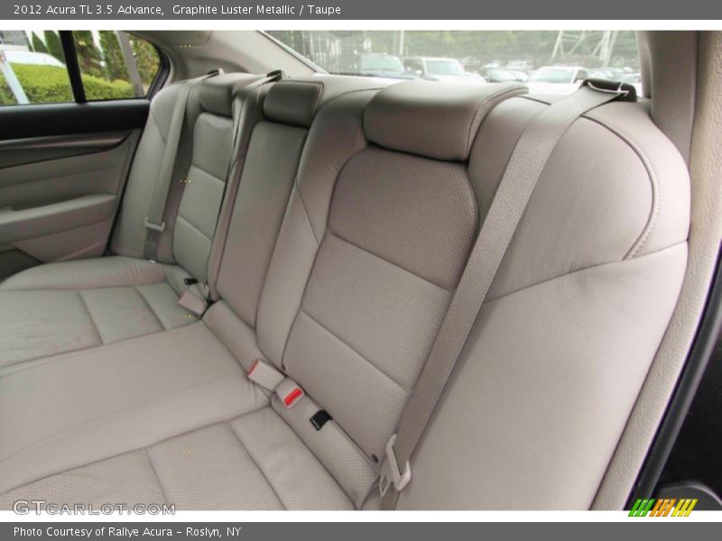 Graphite Luster Metallic / Taupe 2012 Acura TL 3.5 Advance