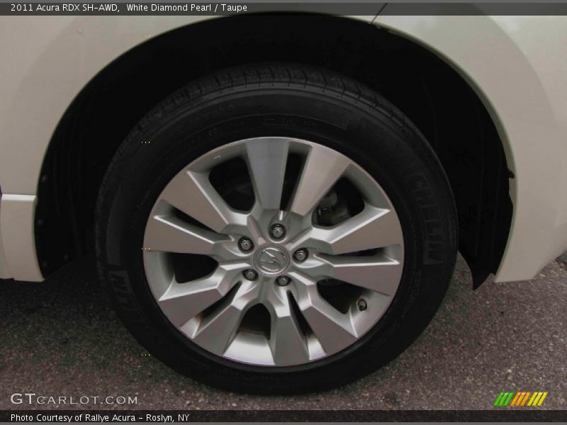 White Diamond Pearl / Taupe 2011 Acura RDX SH-AWD