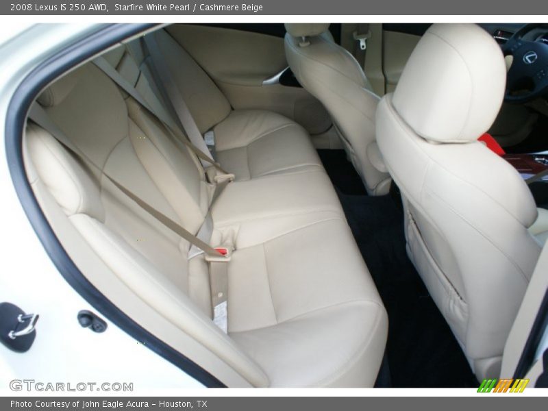 Starfire White Pearl / Cashmere Beige 2008 Lexus IS 250 AWD