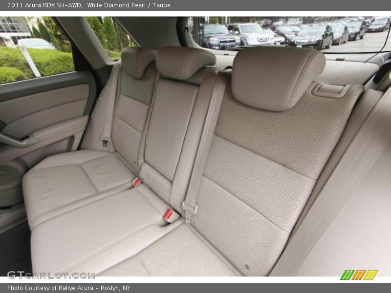 White Diamond Pearl / Taupe 2011 Acura RDX SH-AWD